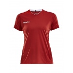 Craft Sport-Shirt Progress Practise (100% Polyester) rot Damen